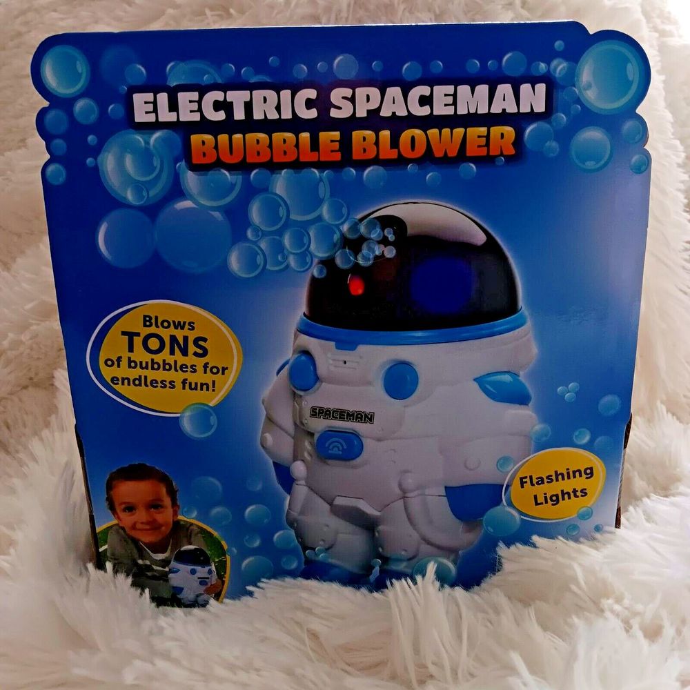 Kid Galaxy Mr. Bubble Double Bubble Blower w/ 4oz. of Bubbles New - Picture 3 of 9